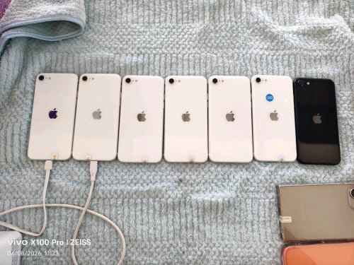 IPhone SE2 សាណុំហ្សុីនAll មាន 64GB~128GB មានគ្រប់ពណ៍