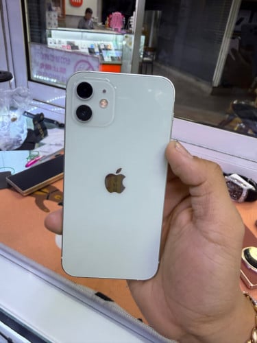 Iphone12 64G Sim2 battery 87% ហ្សីន