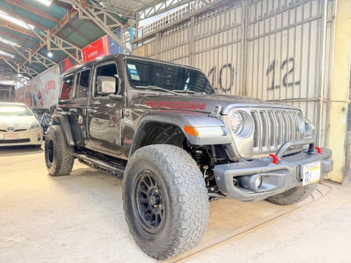 Jeep Rubicon 2019 ផ្លាកលេខ ម្ខ្លាញ់គោស្រុកខ្មែរ ទើបកាត់ប្តូរបាន 8ម៉ឺនគីឡូ ធានាឡានមិនបុកបាញ់ថ្នាំ100%