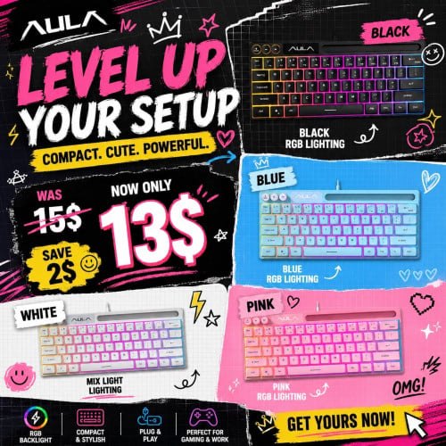 Keyboard AULA F3061