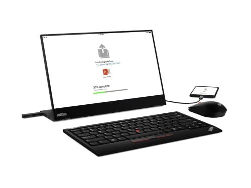 Lenovo 14" ThinkVision M14t FHD Touch USB Type-C Monitor (1920 x 1080)