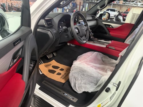 Lexus LX600 2024 ស Fsport ក្នុងក្រហម USA ប្រើ 150Miles New Tax