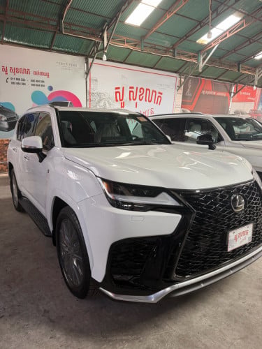 Lexus LX600 2024 ស Fsport ក្នុងក្រហម USA ប្រើ 150Miles New Tax