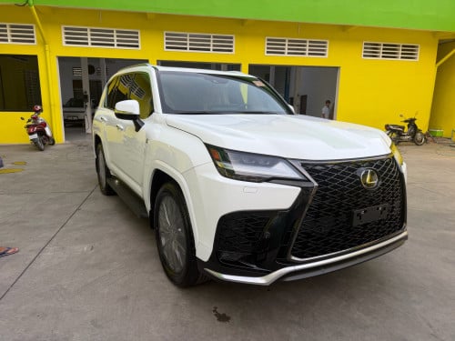 Lexus LX600 2024 ស Fsport ក្នុងក្រហម USA ប្រើ 150Miles New Tax