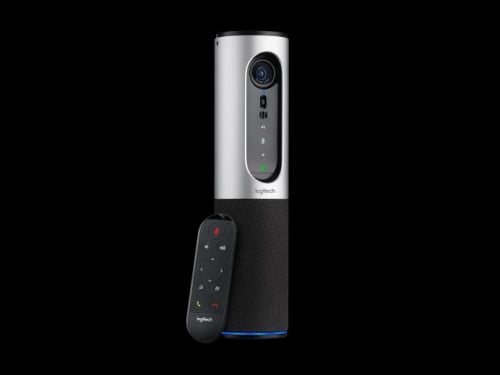 Logitech Connect Portable Conference with Bluetooth Speakerphone Silver (960-001035)