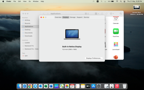 MacBook Pro lat 2013 retina 13.3”