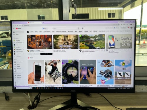 Monitor AOC 24” FHD 75hz 50$🤏