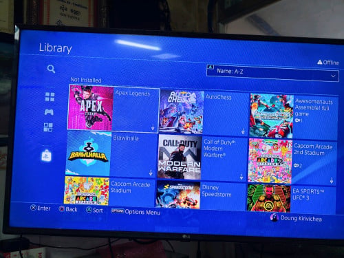 PS4 pro original with 40game