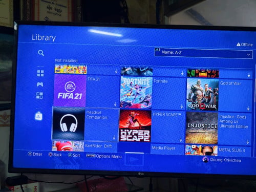 PS4 pro original with 40game