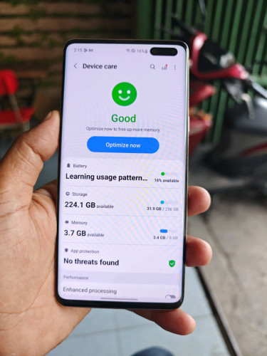 Samsung S10 5G 8g/256g_Korea(វៃដូរបាន)👉$145