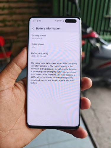 Samsung S10 5G 8g/256g_Korea(វៃដូរបាន)👉$145