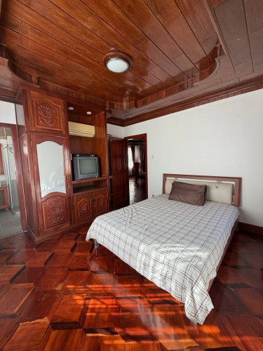 Single Villa For Rent at Borey Basac Garden