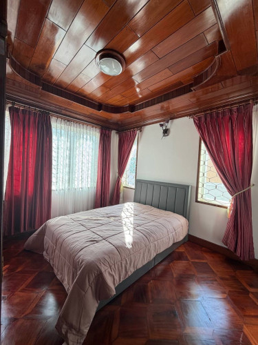 Single Villa For Rent at Borey Basac Garden
