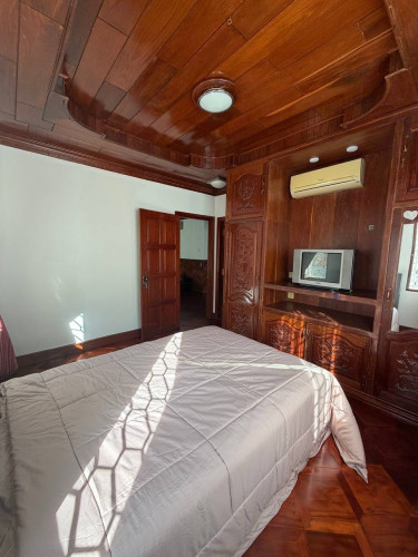 Single Villa For Rent at Borey Basac Garden
