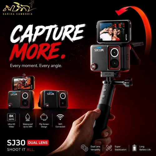 SJCAM SJ30 action camera Combo set