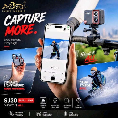 SJCAM SJ30 action camera Combo set
