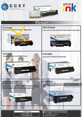 Toner and Ink (Original and Compatible)