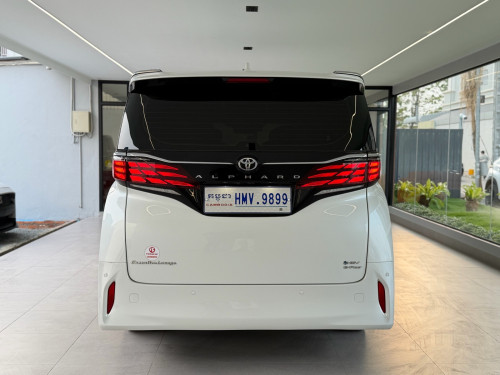 Toyota Alphard 2024 ស្លាកលេខ