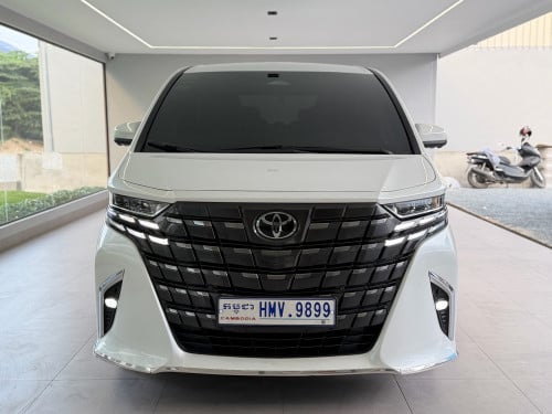 Toyota Alphard 2024 ស្លាកលេខ