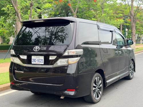 Vellfire ឡើងមុខ Alphard