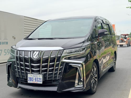 Vellfire ឡើងមុខ Alphard