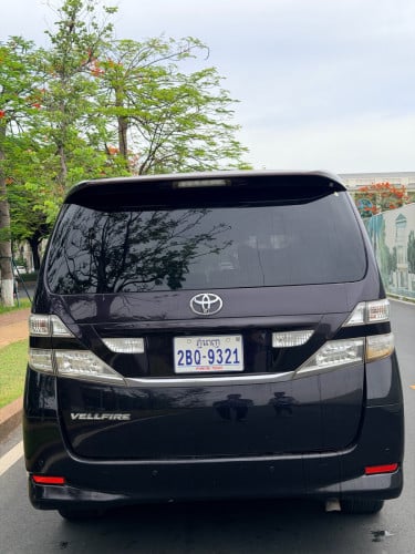 Vellfire ឡើងមុខ Alphard