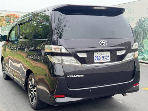Vellfire ឡើងមុខ Alphard