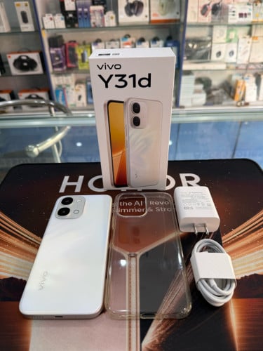 Vivo Y31d (6GB+6GB/128GB) ពណ៌ស, មួយទឹកនៅស្អាត99%