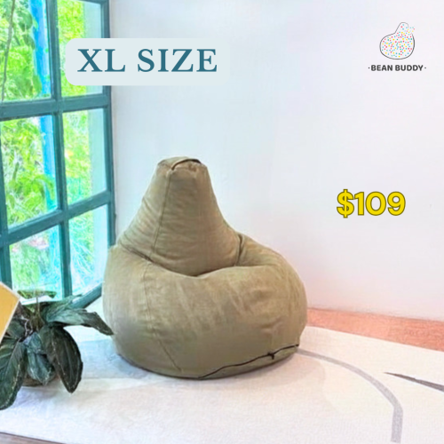 XL Size Bean Bag សាឡុងអង្គុយគ្រាប់ស្នោ