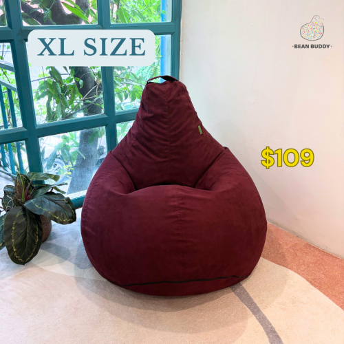 XL Size Bean Bag សាឡុងអង្គុយគ្រាប់ស្នោ