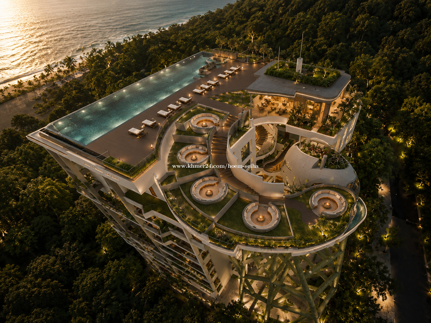 In Your Own Private Penthouse, Imagine Chilling Above the Hillside of Kep National Park