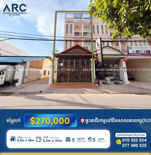 ផ្ទះ​អាជីវកម្ម​លក់​បន្ទាន់​