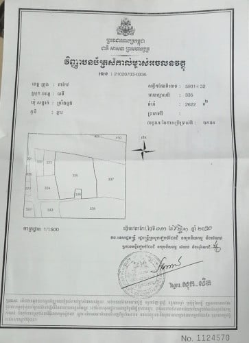 ដីសម្រាប់លក់