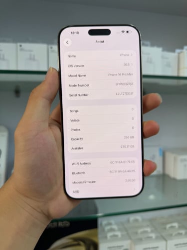 16 Pro max Zp សំណុំហ្សុីន ស្អាត Grade A 840$