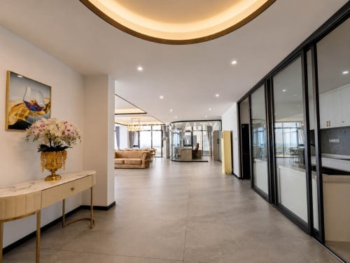 49th-Floors Morgan En Maison Condo | Penthouse 4-Bed 1-Office