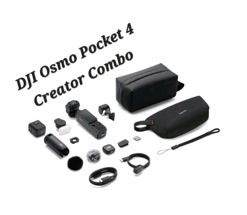 DJI Osmo Pocket 4 Creator Combo
