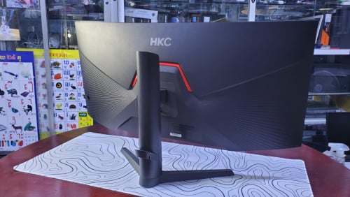 Gaming Monitor 34 inch  WQHD 3440 x 1440 165Hz 1ms 90%DCI-P3 មួយទឹកនៅស្អាត អេក្រង់កោង