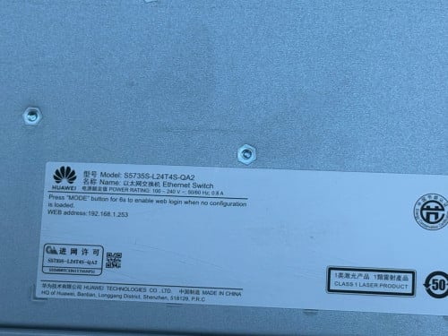Huawei Switch S5735-L24T4S-QA2 second hand