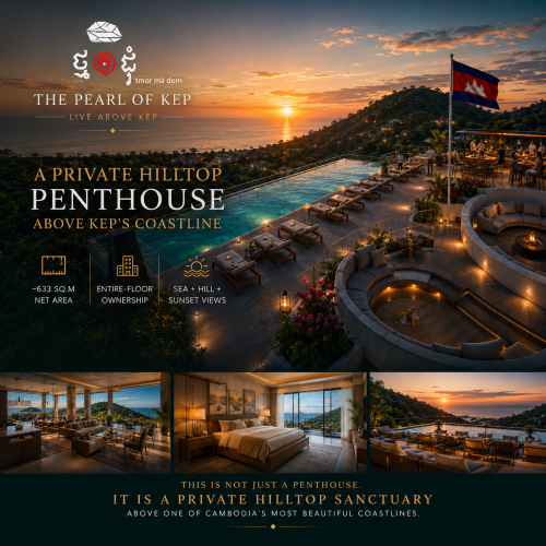 In Your Own Private Penthouse, Imagine Chilling Above the Hillside of Kep National Park