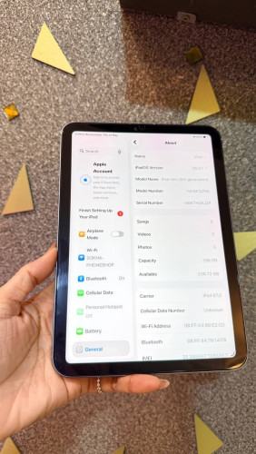 iPad mini6 256G sim WiFi 395$