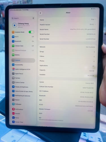 iPad Pro (12.9-inch)(5th generation)