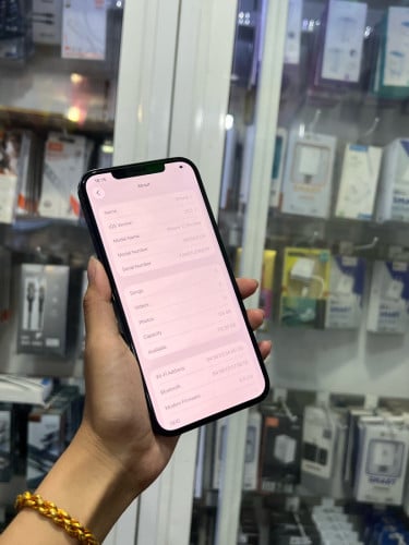 iPhone 12pro max 🍏 ពណ៌ខៀវ 128GB  LLA  Battery 95% 🔋 តួស្អាត 99% សំណុំហ្សីន អត់ជាប់អី(ធានា1ខែ)