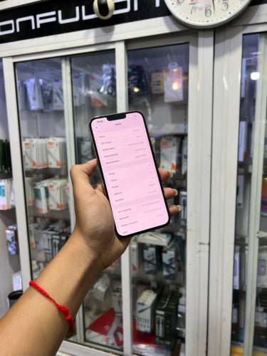 iPhone 13pro max 🍏128GB ZA/A Sim2 Battery 90% 🔋 តួស្អាត 99% សំណុំហ្សីន