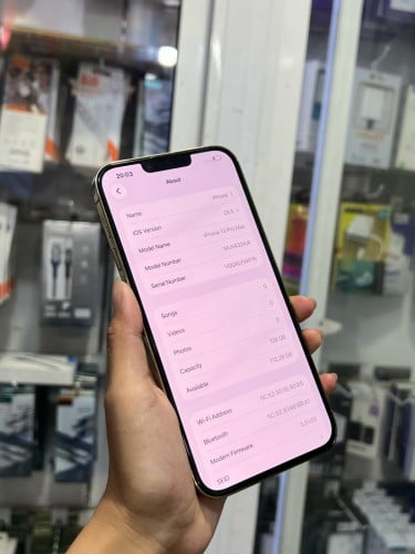iPhone 13pro max 🍏128GB ZA/A Sim2 Battery 90% 🔋 តួស្អាត 99% សំណុំហ្សីន អត់ជាប់អី(ធានា1ខែ)