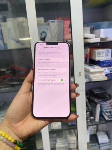 iPhone 13promax/128GB/ZAថ្ម90%តួរស្អាតសុីនសានុំ