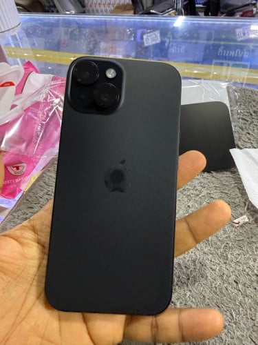 iPhone 15 128G C/H Sim2 ហ្សុីនសំណុំណែន មានឆ្នាំងសាក
