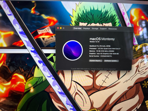 Macbook pro 2016