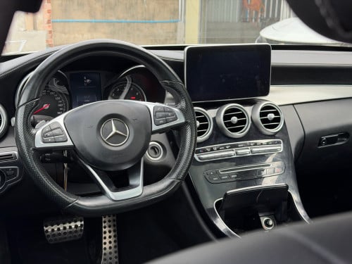 Mercedes Benz c300 AMG 2015 ឡានមូលថ្នាំសុីន ក្រដាស់ពន្ធ