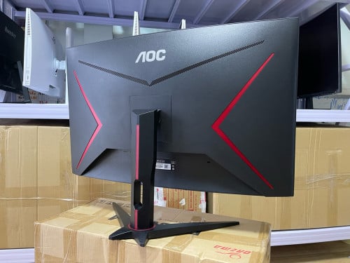 Monitor AOC 32"inch 165Hz អេក្រង់​កោង​ មួយទឹកស្អាត​