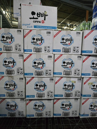 Oppa soju 360ml 3 flavours